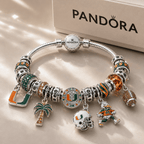 MHC Silver Charm Bracelet Set NTTB