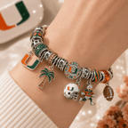 MHC Silver Charm Bracelet Set NTTB