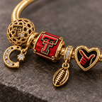 TTRR Gold Charm Bracelet Set PTKL